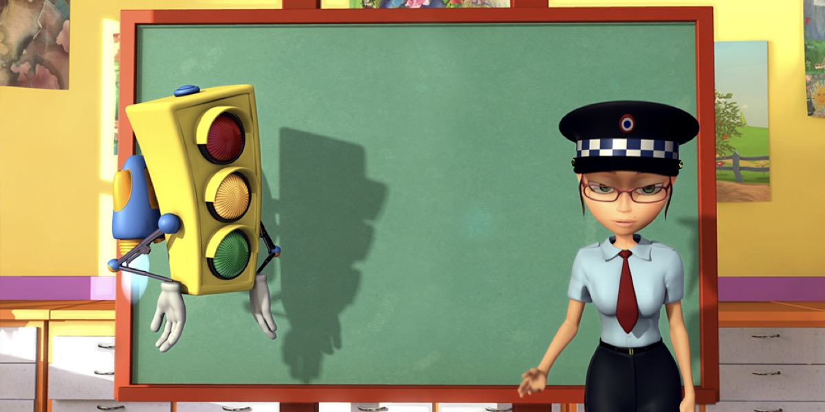 Green Light,' the cartoon series that teaches children road safety