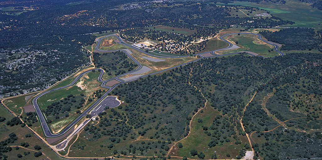 aerial view Ascari circuit