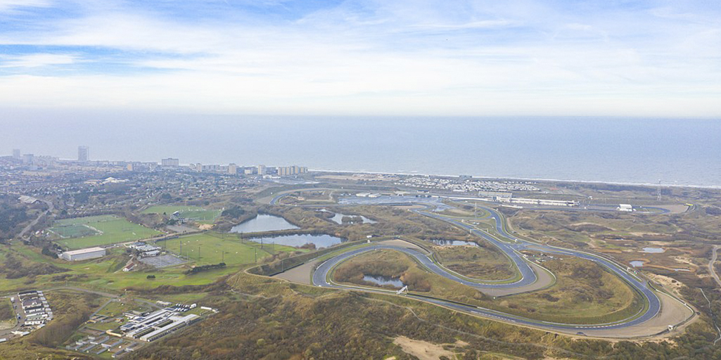 aerial view Zandvoort circuit