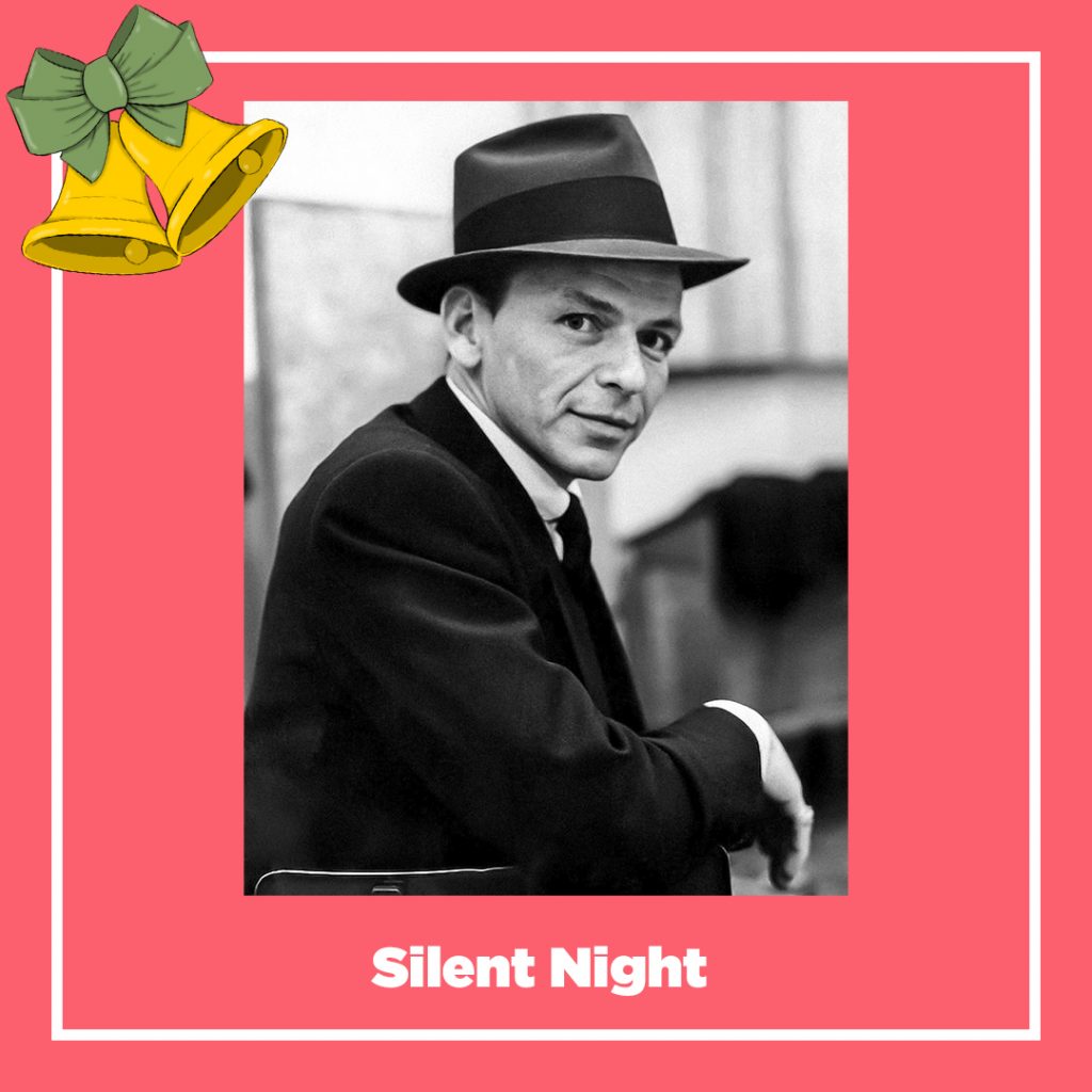 Frank Sinatra in Christmas card