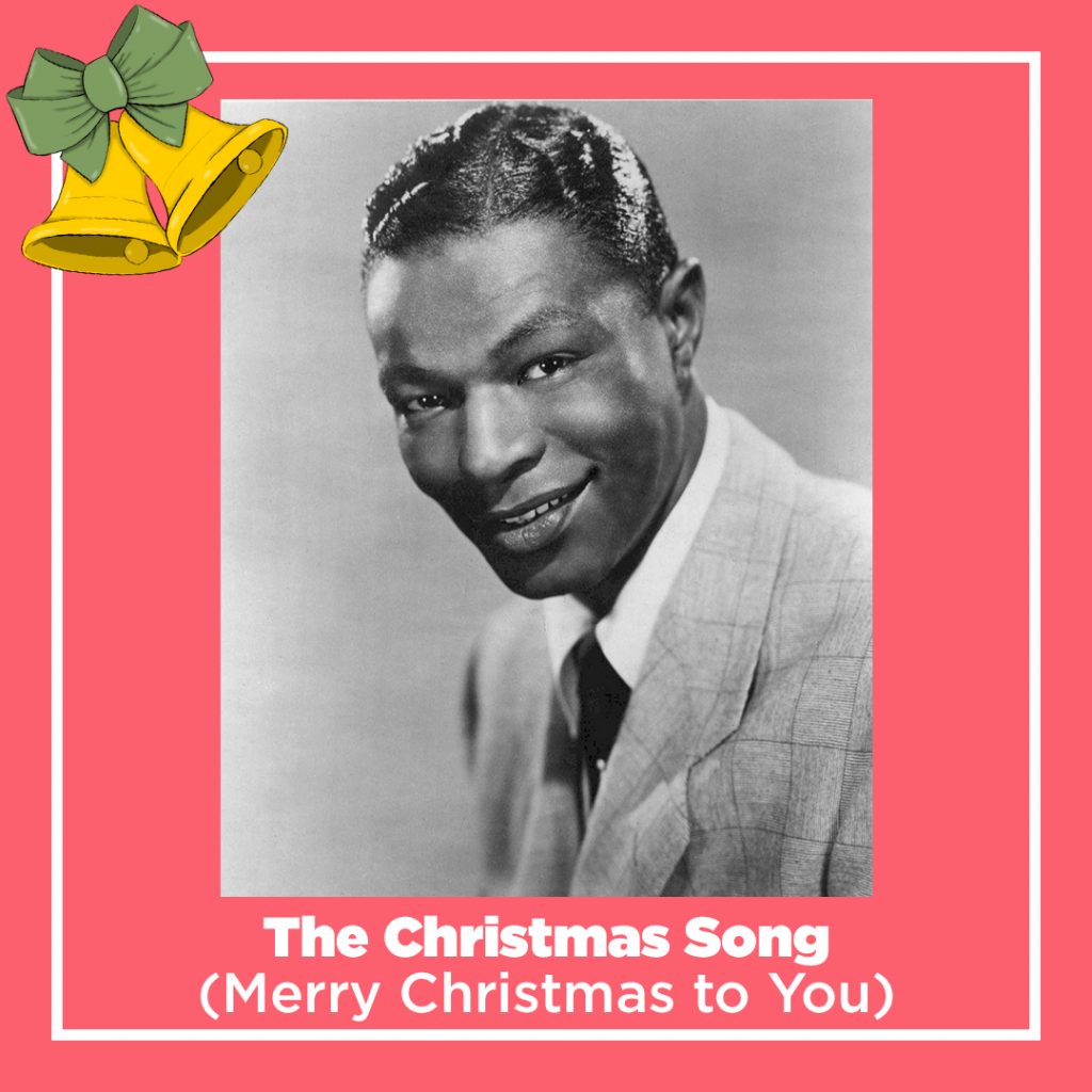 Nat King Cole in Christmas card