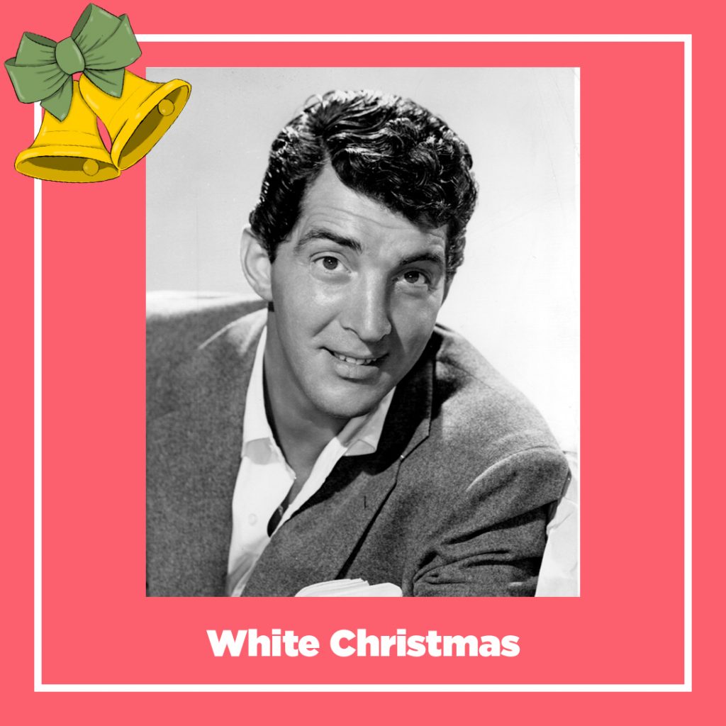 Dean Martin in Christmas card