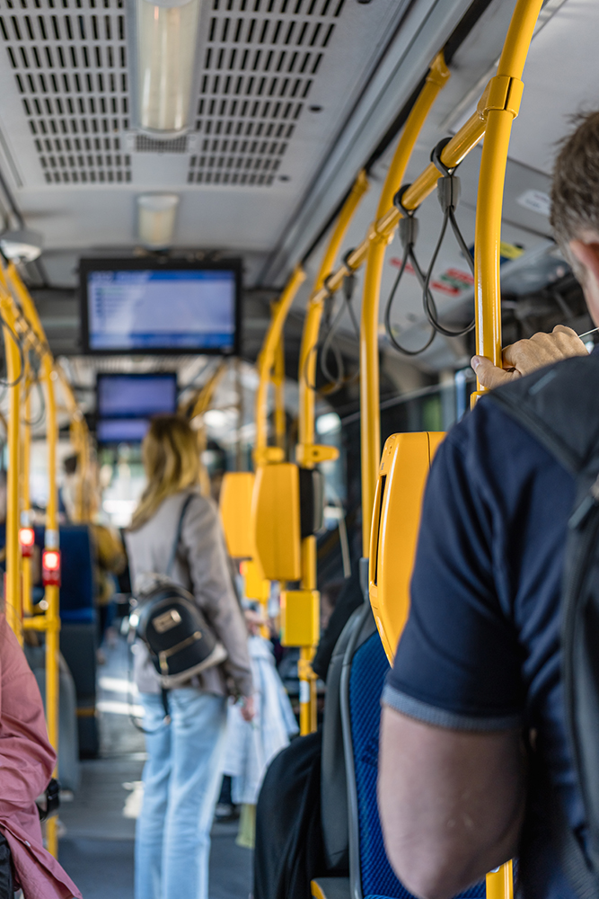 interior autobús